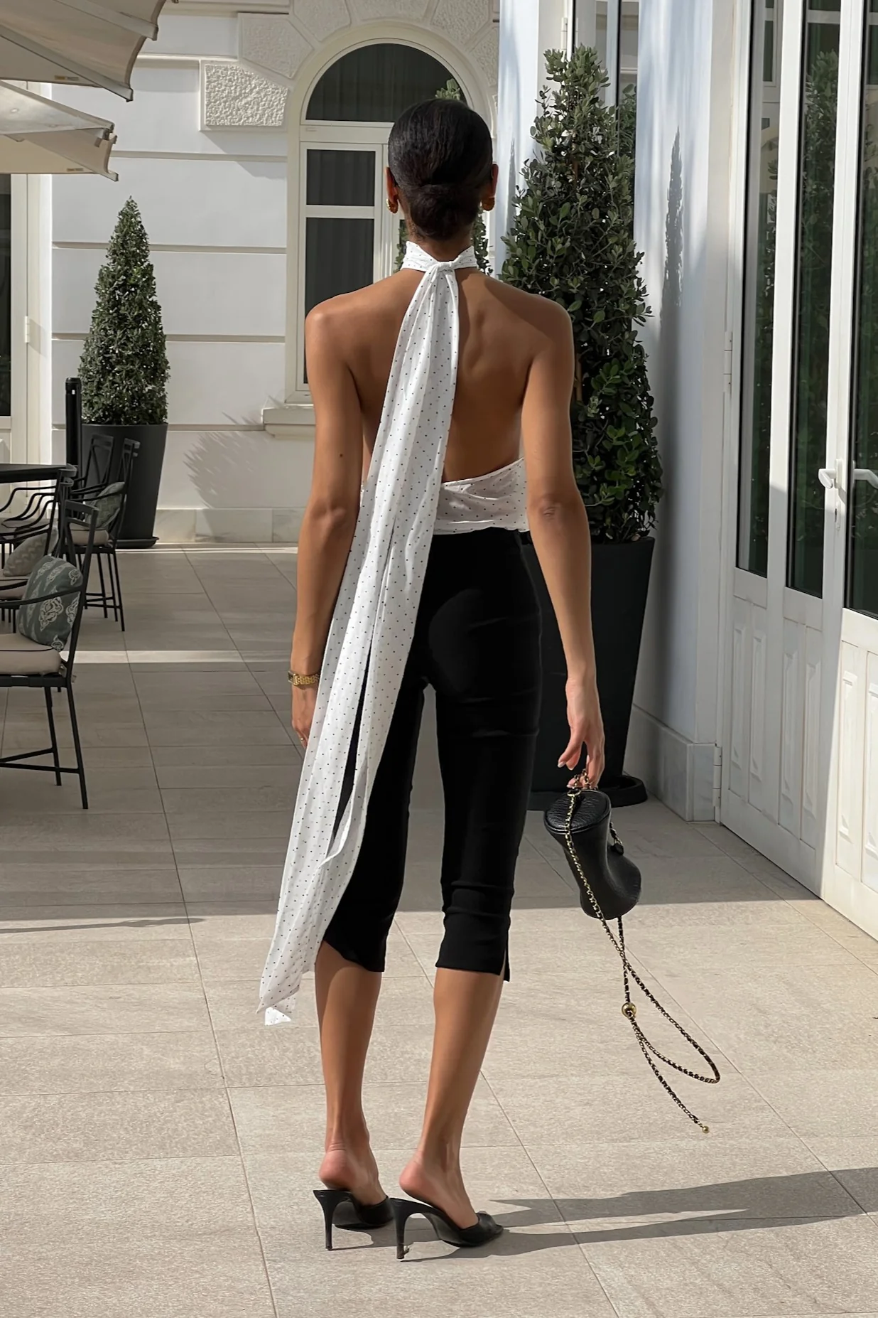 BLUSA BRANCA COM GOLA - Image 3