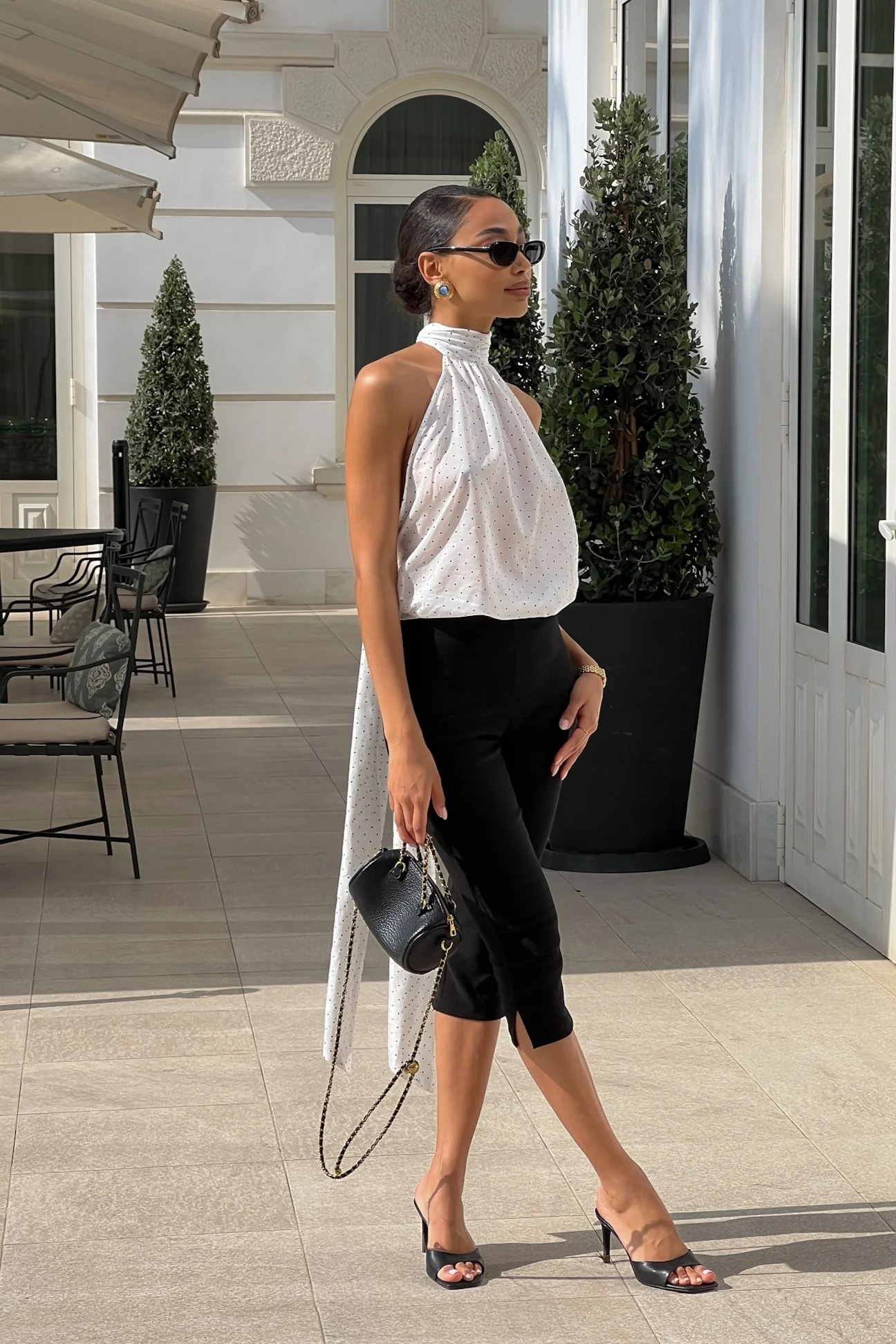 BLUSA BRANCA COM GOLA - Image 5