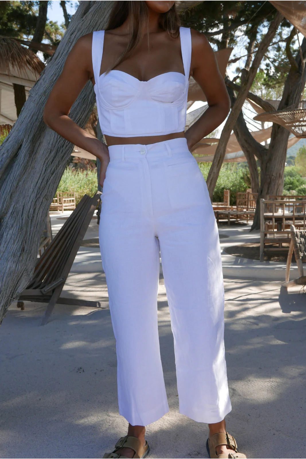 CALÇA DE LINHO BRANCA - Image 4