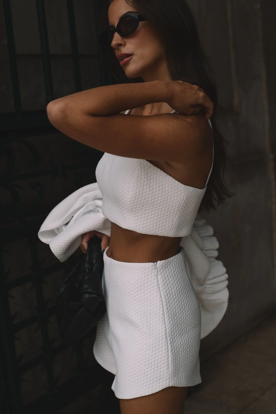 CALÇÃO BRANCO JACQUARD GEOMÉTRICO - Image 5