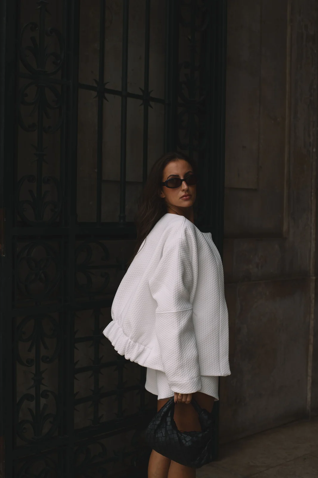 CALÇÃO BRANCO JACQUARD GEOMÉTRICO - Image 7