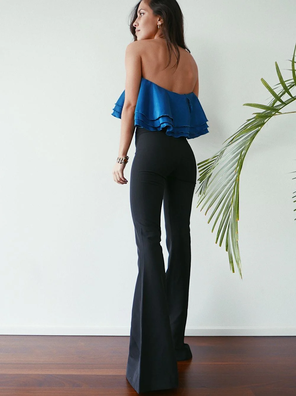 CALÇA PRETA FECHO METÁLICO - Image 3