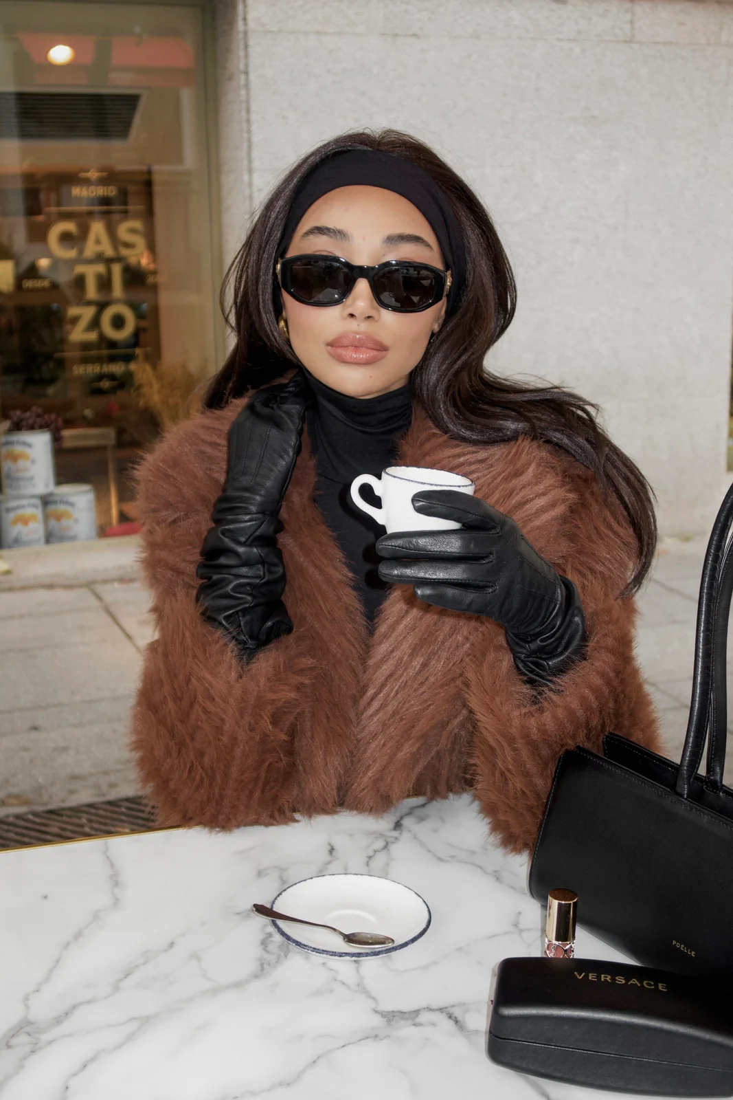 CASACO CASTANHO DE PELO COMPRIDO - Image 8