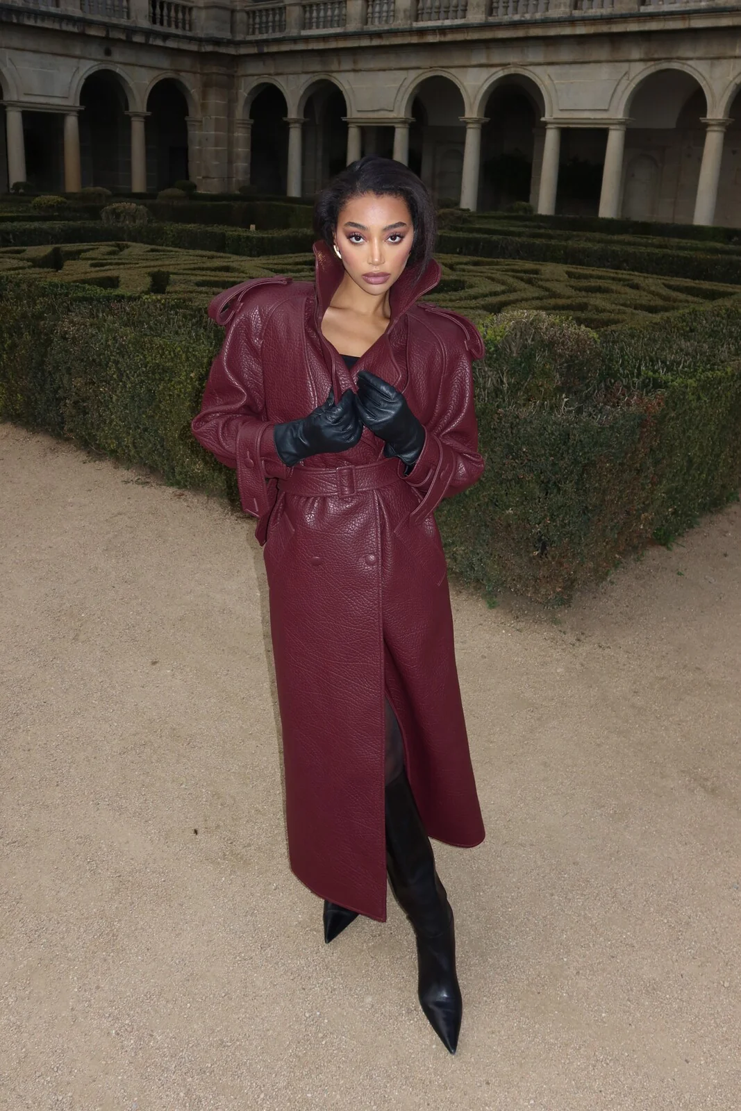 GABARDINE BORGONHA COM TEXTURA - Image 10