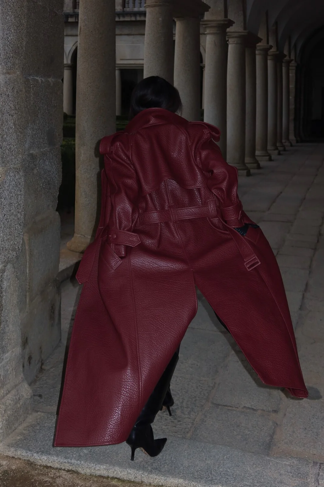 GABARDINE BORGONHA COM TEXTURA - Image 12