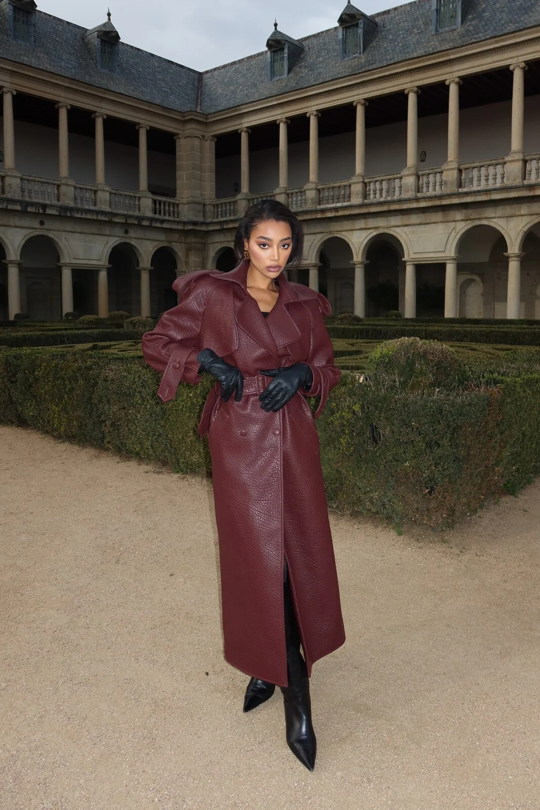 GABARDINE BORGONHA COM TEXTURA - Image 9