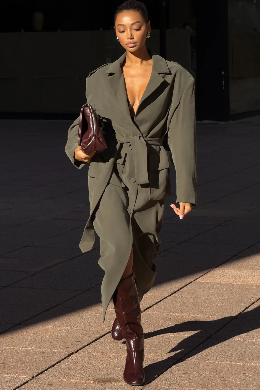 GABARDINE VERDE OLIVA - Image 7