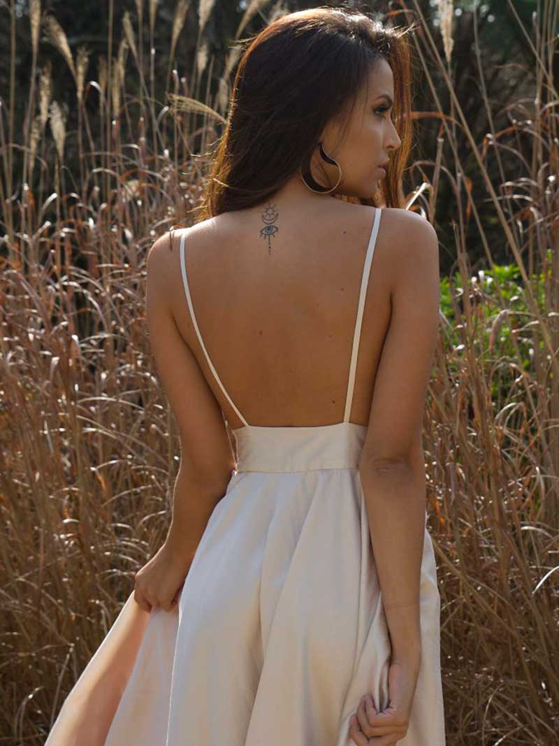 VESTIDO LONGO BRANCO MARFIM - Image 5