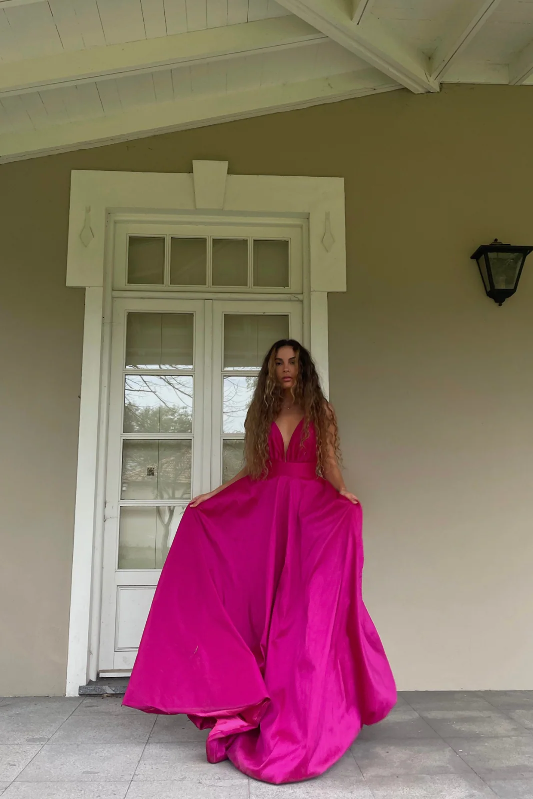 VESTIDO PRINCESA FÚCSIA - Image 3