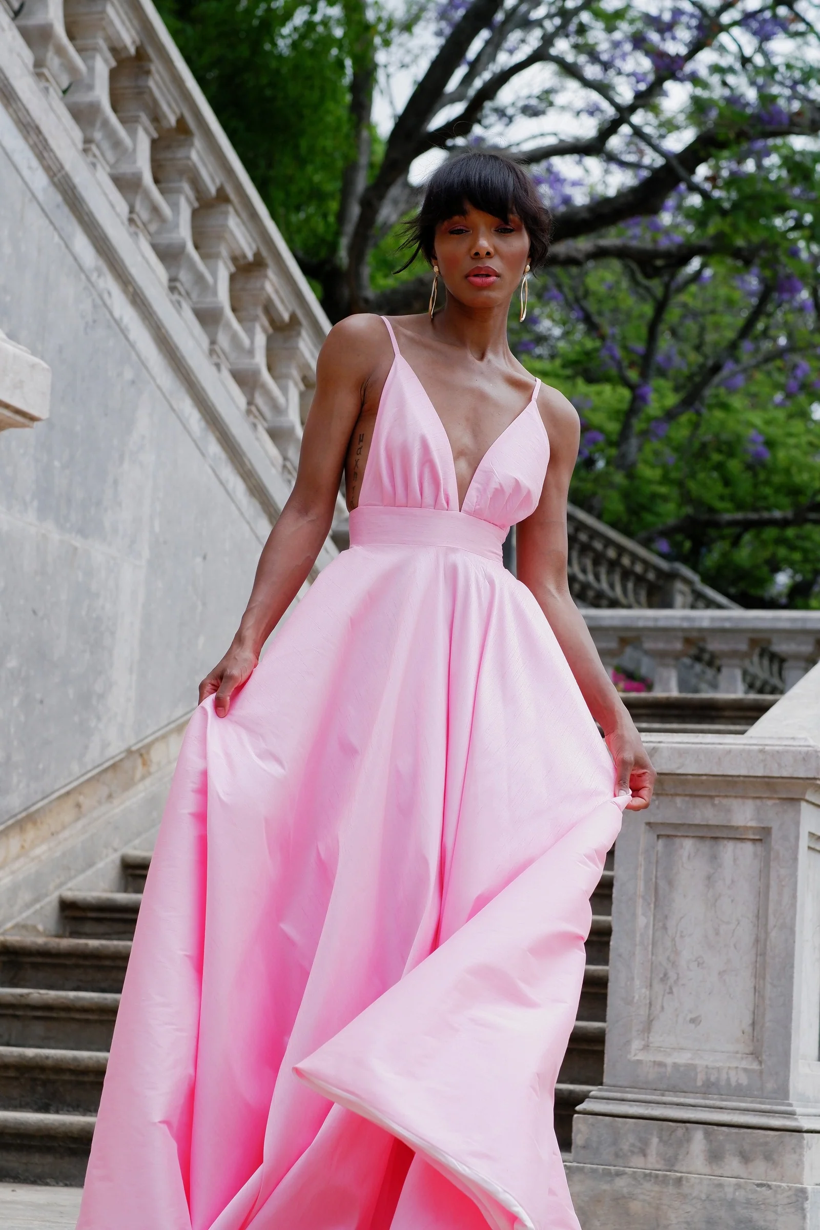 VESTIDO PRINCESA ROSA CLARO - Image 3