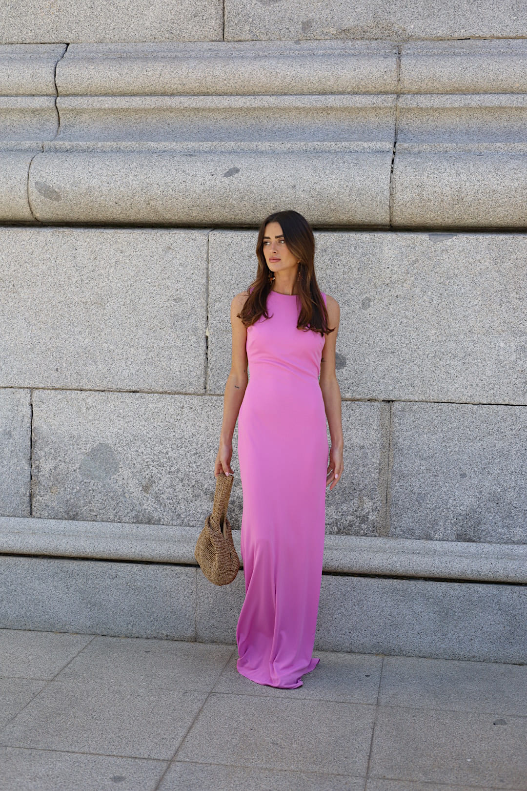 VESTIDO ROSA LONGO - Image 3