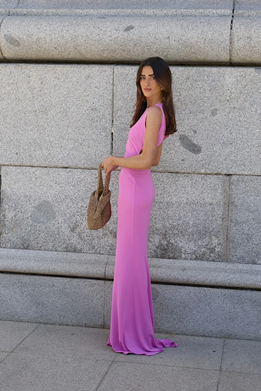 VESTIDO ROSA LONGO - Image 7